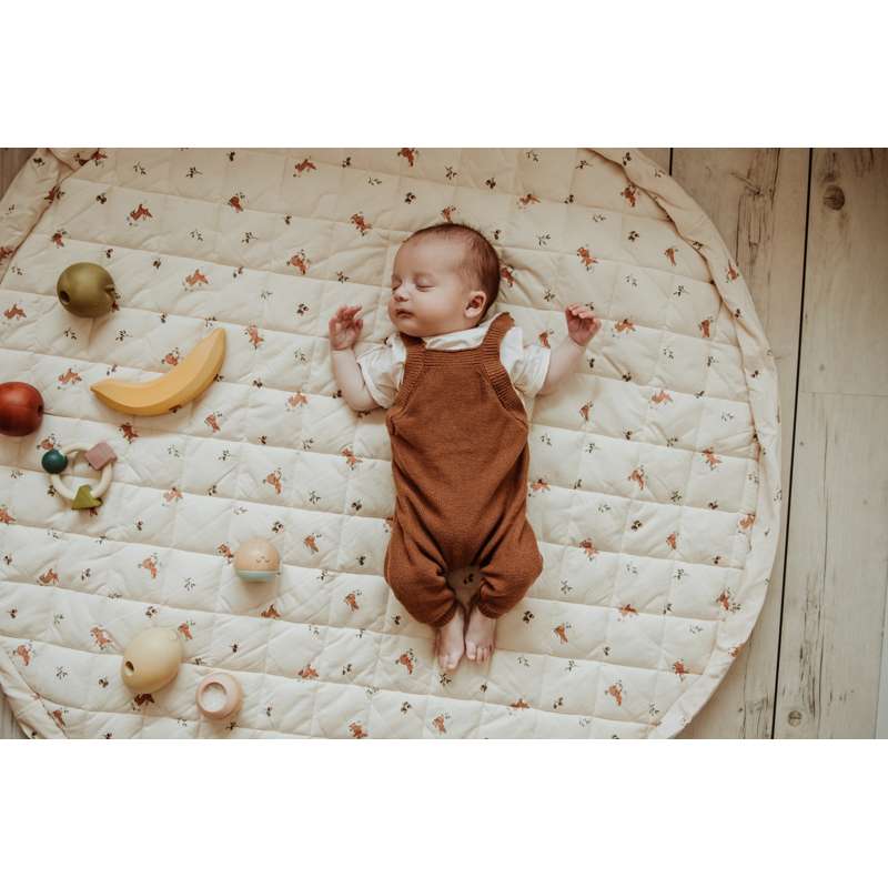 Play & Go Soft Organic - 2-i-1 Opbevaringstæppe/Legetæppe - Rabbit