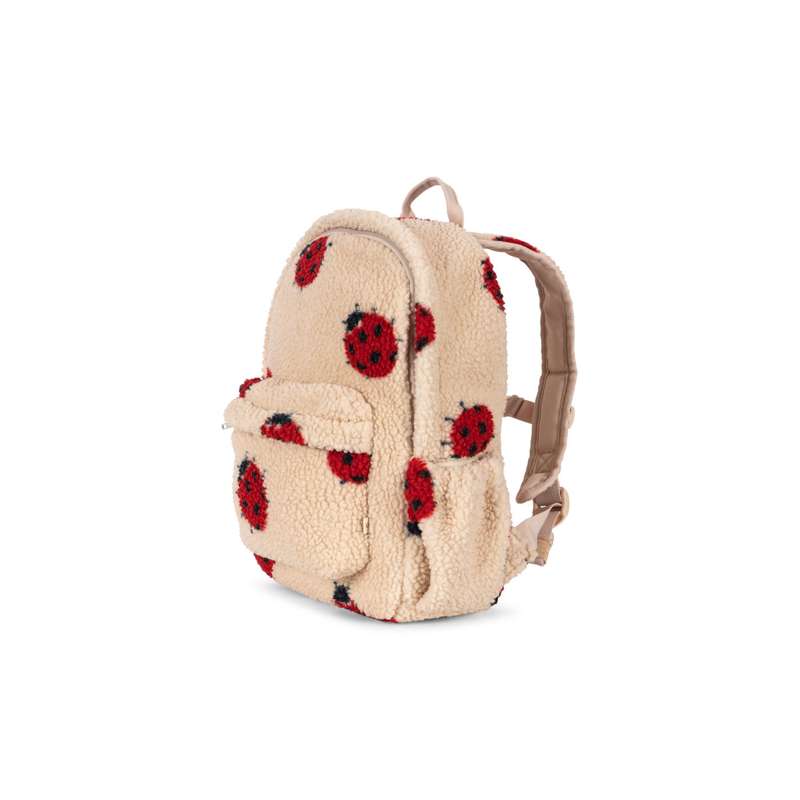 Konges Sløjd Jody Teddy Rygsæk - GRS - Ladybug Sand