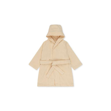 Konges Sløjd Terry Badekåbe m. Broderi - GOTS - Cherry