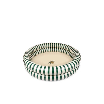 Konges Sløjd Badebassin - 2 Ringe - Large - Green Stripe
