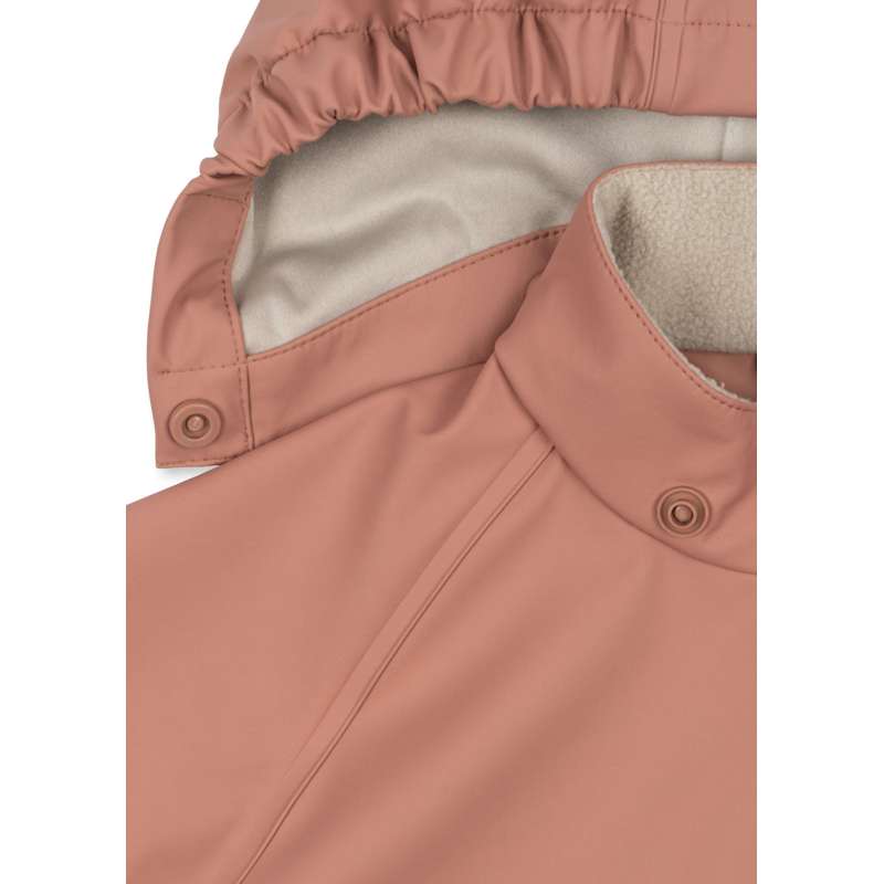 Konges Sløjd Plainy Regntøjssæt - Cameo Brown