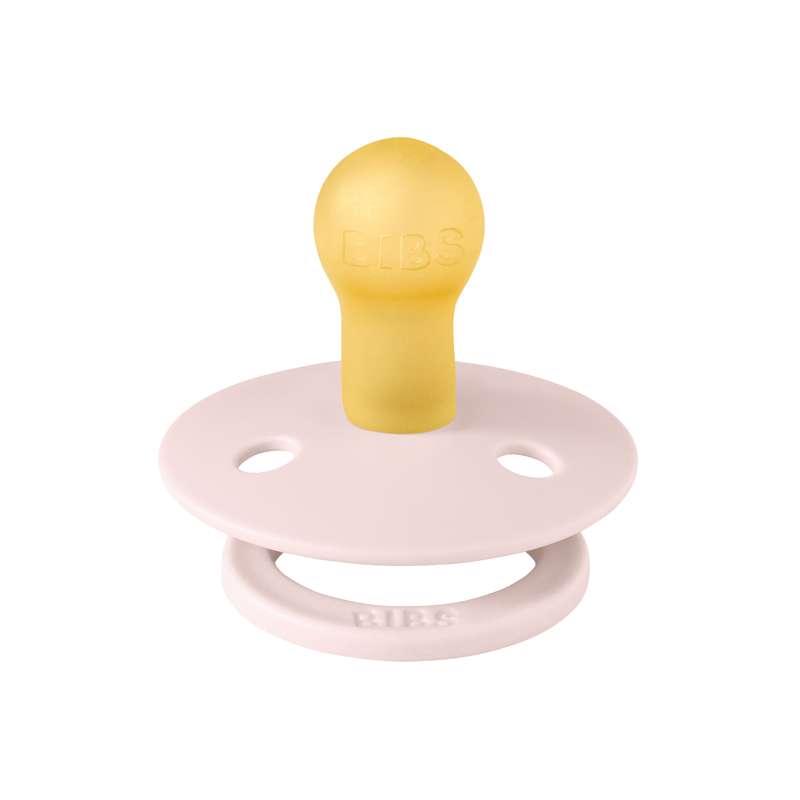 BIBS Rund Colour Sut - Str. 1 - Naturgummi - Studio - Bumblebee - Petal