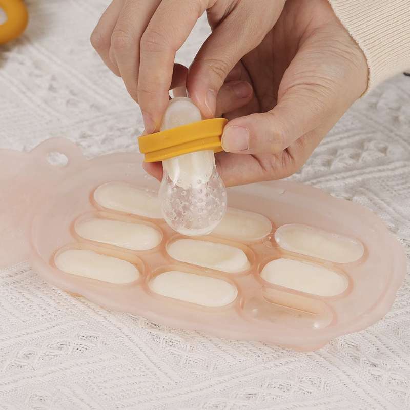 Haakaa Pineapple Frysebakke til Food Feeder Smagesut - Blush