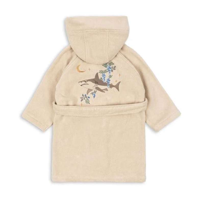 Konges Sløjd Terry Badekåbe m. Broderi - GOTS - Summer Sand