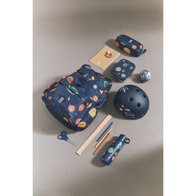 Liewood Falk Drikkeflaske - Rustfrit Stål - 350ml - Universe/Classic Navy