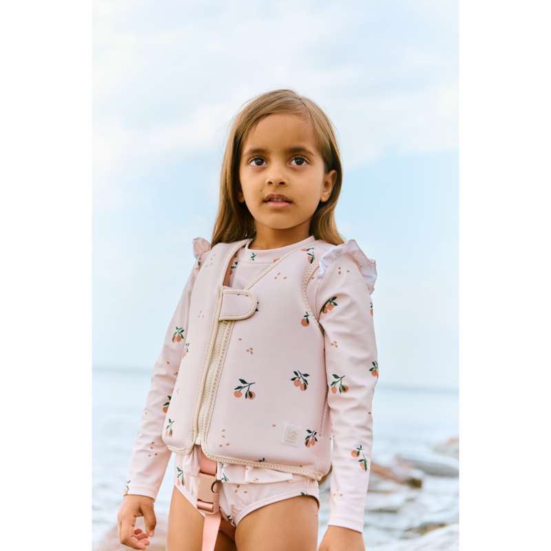 Liewood Dove Badevest - Peach/Sea Shell