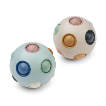 Liewood Solene Fidget Puslespilsbold - 2-pak - Ice Blue Multi Mix