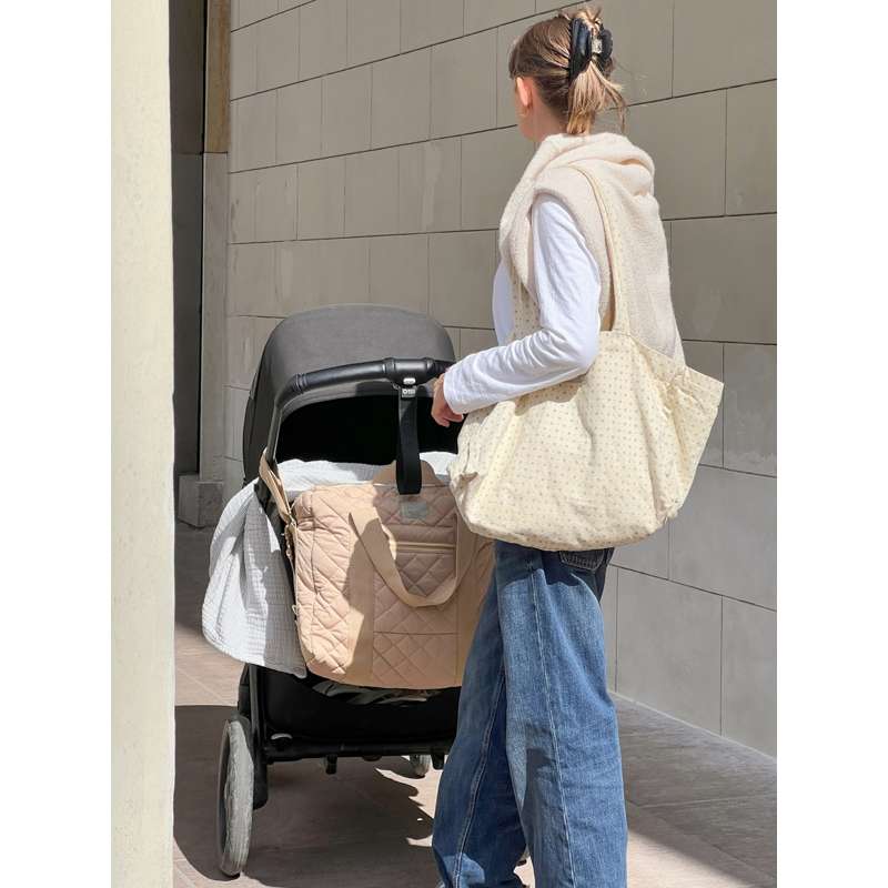 Cam Cam Copenhagen Pusletaske - Stor - OCS - Latte