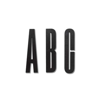 Design Letters Bogstaver – sort
