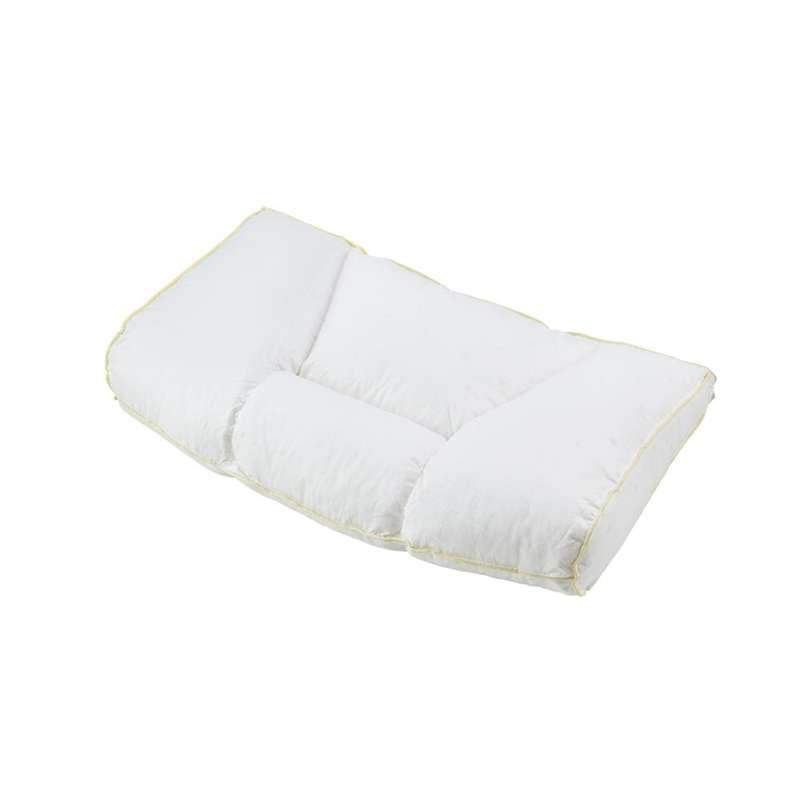 Fossflakes Chiropractic Pillow - Ergonomisk og Kiropraktisk Pude m. Betræk - 34x60 cm.