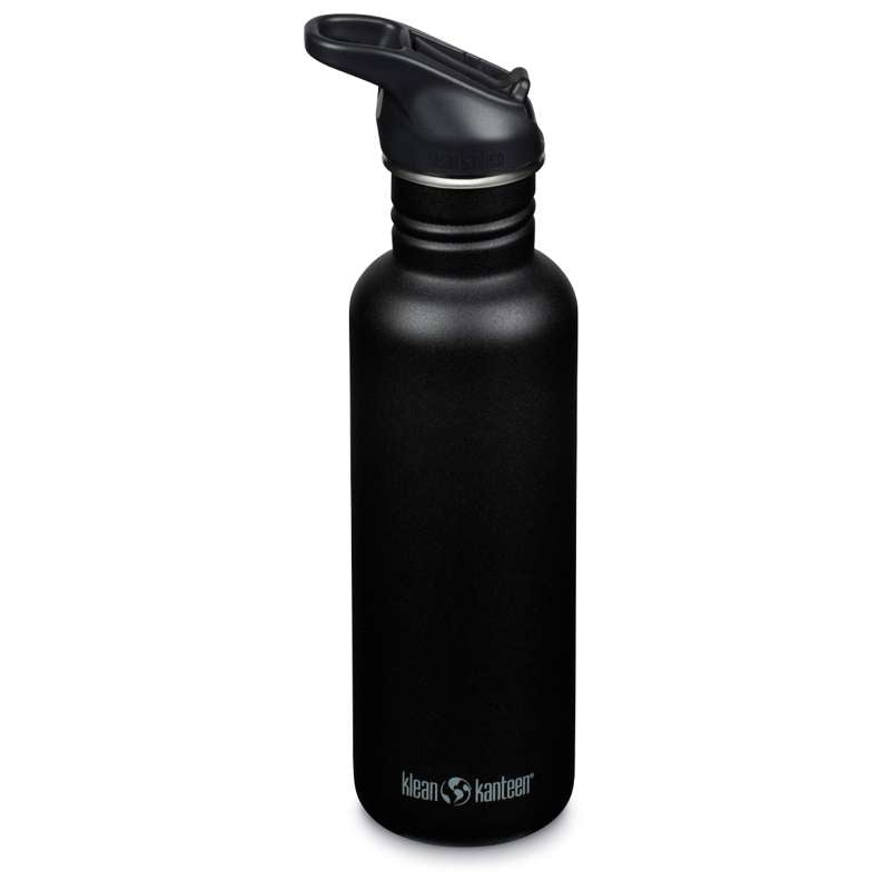 Klean Kanteen Classic Drikkedunk - Flip/Seal SportCap - 800ml - Black