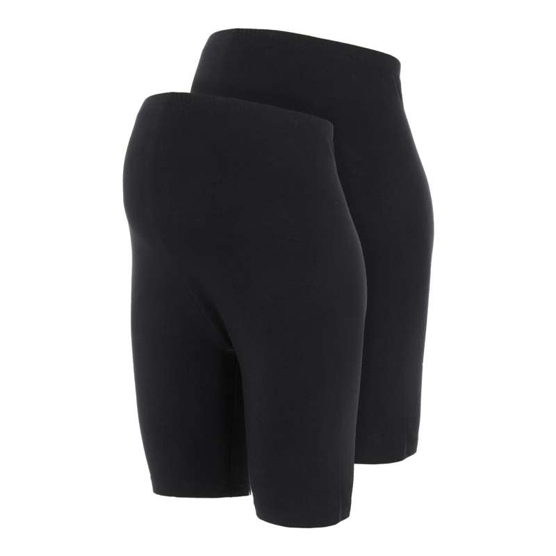 Mamalicious MLSANNI Graviditets-Cykelshorts -2-pak - Sort