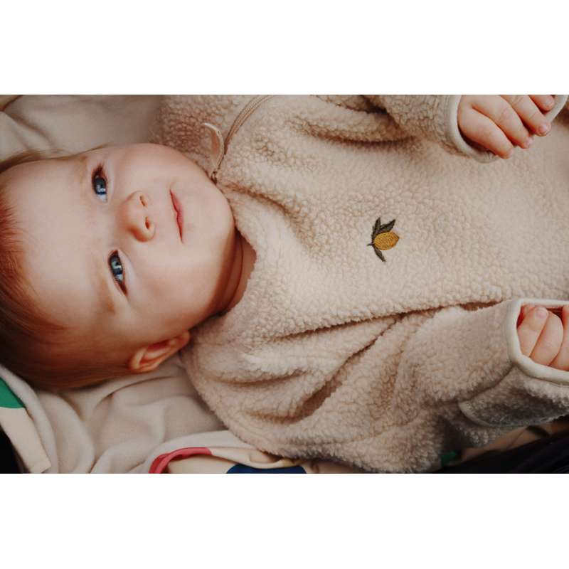 Konges Sløjd Safa Onesie Heldragt - GRS - Oxford Tan