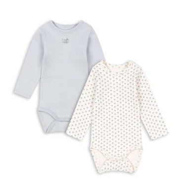 Fanga Fontana Bello Body - Langærmet - 2-pak - OCS - Blue Mix