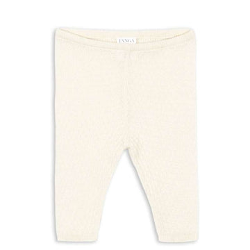 Fanga Fontana Venti Pointelle Bukser - GOTS - Antique White