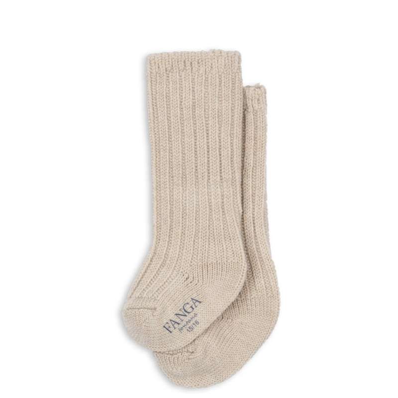 Fanga Fontana Lana - Sokker - Tykke - Strik - Sand