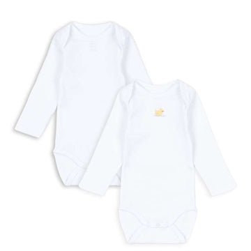 Fanga Fontana Piscina Body - Langærmet - 2-pak - OCS - Optic White