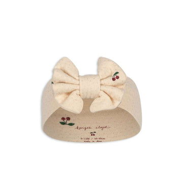 Konges Sløjd Sui New Bambi Bonnet Pandebånd - GOTS - Cherry