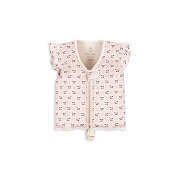 Konges Sløjd Avery Neopren Badevest - Cherry Pink Motif