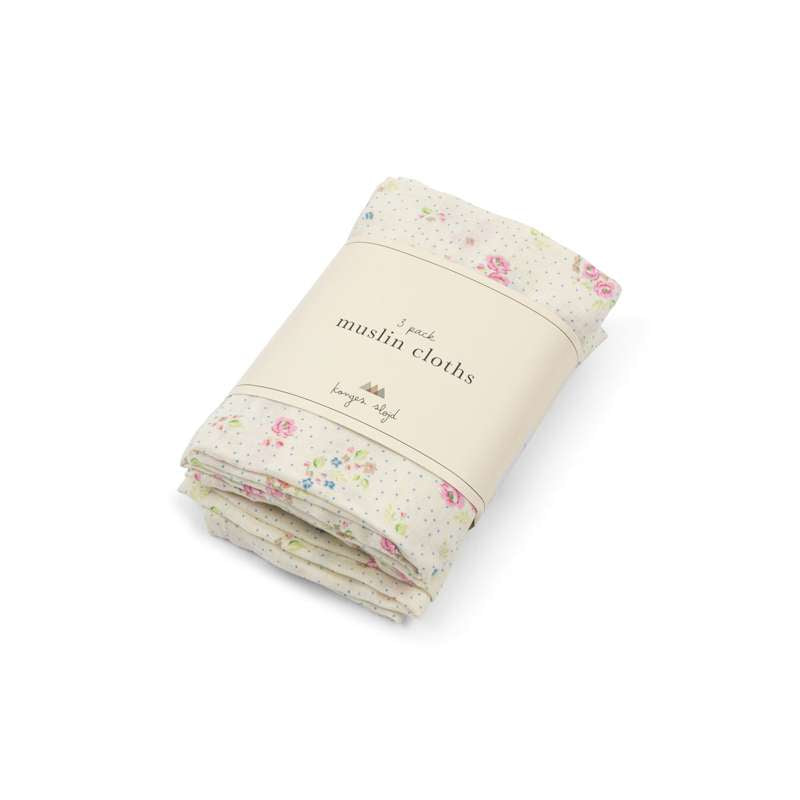 Konges Sløjd Stofbleer - 3-Pak - GOTS - Nonoka