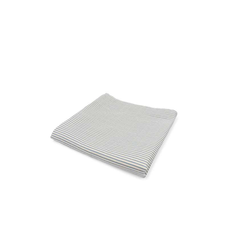 Konges Sløjd Muslin Svøb - Stor - GOTS - Stripe Bluie
