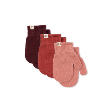 Konges Sløjd Filla Luffer - 3-pak - Rose Mix