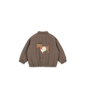 Konges Sløjd Juno Terry Bomber Jakke - Walnut