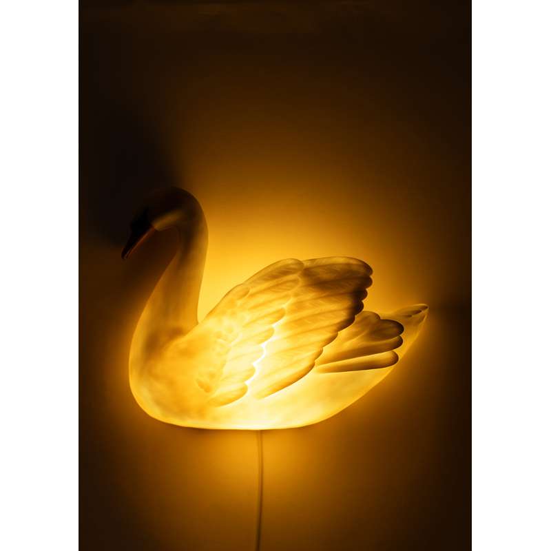 Konges Sløjd Swan Væglampe - Beige