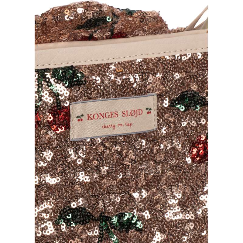 Konges Sløjd Sparkly Dukke Klapvogn - Cherry Sequin