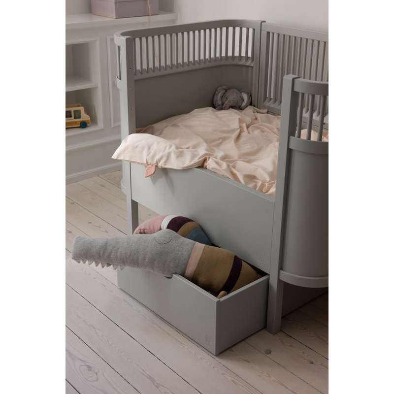 Sebra Sengen - Klassisk - m. Kid'oh Madras - Stone Grey - Bundle 3