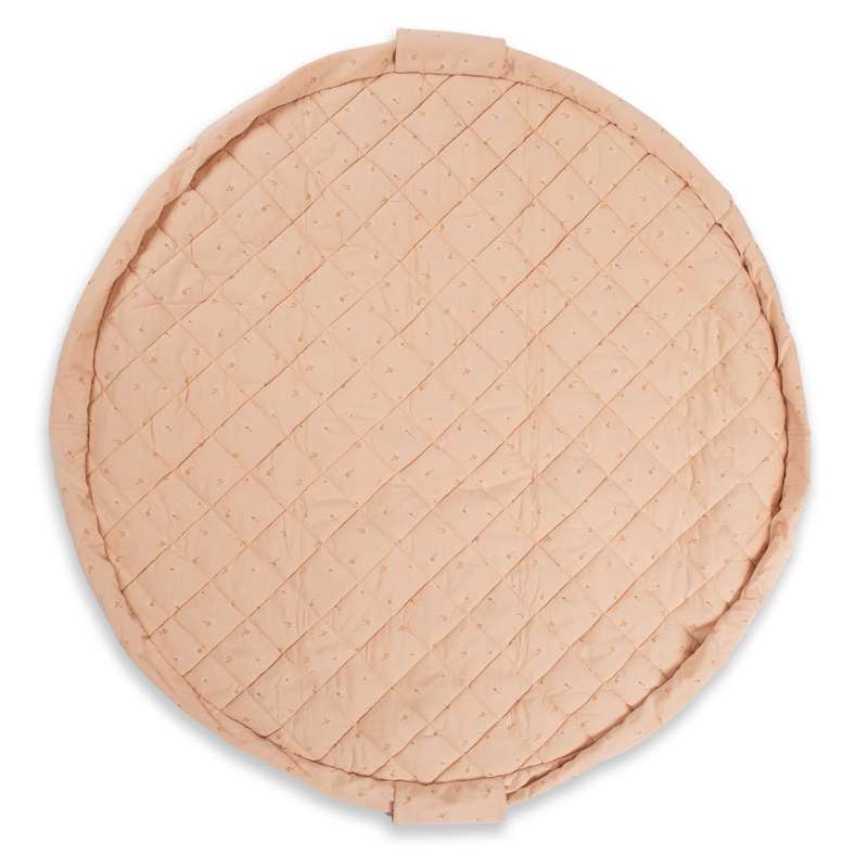 Play & Go Soft Organic - 2-i-1 Opbevaringstæppe/Legetæppe - Fleuri