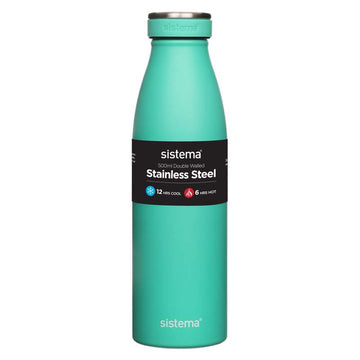 Sistema Termoflaske - Rustfrit Stål - 500ml - Minty Teal