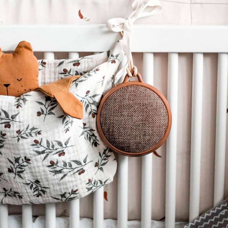 Membantu Hvid Støj Højttaler - Echo01 - Træ